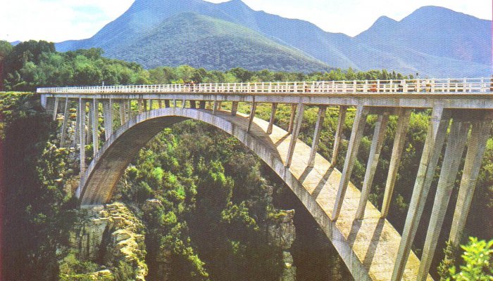 Storms River Bridge, Eastern Cape (1953-56).
